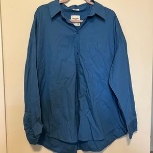 Oversized boyfriend button down